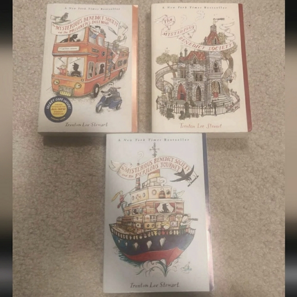 Mysterious Benedict Society Book Set - Picture 1 of 5
